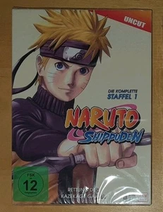 Naruto Shippuden DVD Box ~ Staffel 1 ~ uncut ~ OVP - Bild 1 von 9