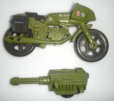 100% 完整 1982 年 Ram 摩托车 好支架 复古 G.I. 特种部队 3.75 ARAH — 第 1/4 张图片