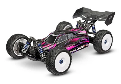 Traxxas JATO 4x4 VXL 1/8 Buggy 100 km/h – 4S LiPo, Velineon Motor Pink - Bild 1 von 4
