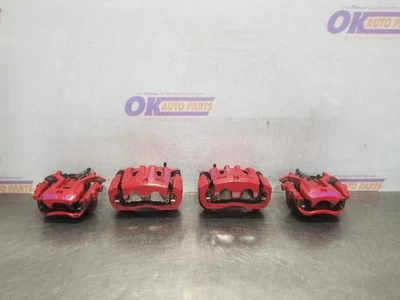 23 2023 TOYOTA CAMRY TRD 3.5L FWD FRONT AND REAR BRAKE CALIPER SET RED - Image 1 of 4