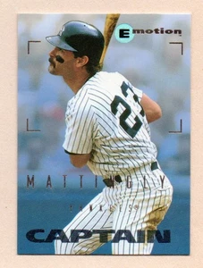 SkyBox 1995 E-Motion Don Mattingly New York Yankees 62 - Imagen 1 de 2