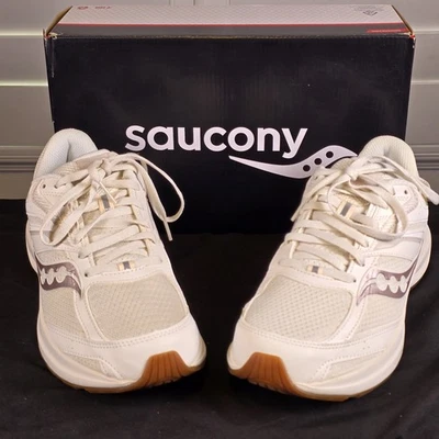 Saucony - Cohesion 17 - Women's 9.5W - White Shoes Running STYLE S10944-130 NEW - Image 1 of 4