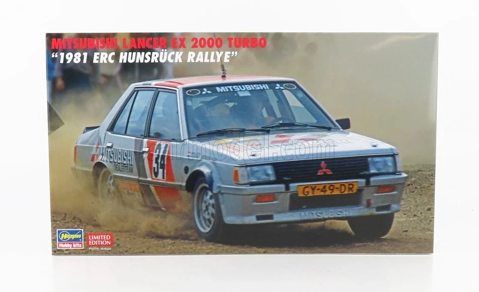 1/24 HASEGAWA - MITSUBISHI - LANCER EX 2000 TURBO N 34 RALLY ERC HUNSRUCK 20526 - Immagine 1 di 1