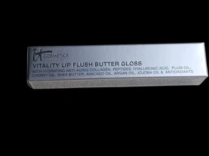 It Cosmetics Vitality Lip Flush Butter Gloss Naturally Pretty 0.11 fl New In Box - Picture 1 of 4