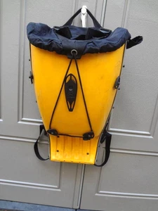Boblbee 20L Yellow Protective Hard Shell Back Pack Motorcycle Rucksack - Picture 1 of 4