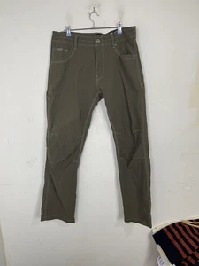 Pantalones de senderismo al aire libre elásticos verde oliva KÜHL para hombre 36x32 - Imagen 1 de 12