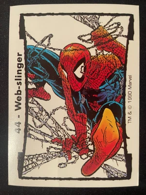WEB-SLINGER 1990 Comic Image Todd MacFarlane II Marvel Card #44 - Image 1 of 2