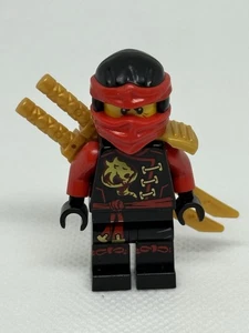 Minifigura Lego Ninjago Kai Skybound con vaina dorada usada del set 70605. - Imagen 1 de 8