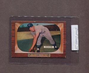 1955 BOWMAN BASEBALL-#69 BILL HUNTER (COLLECTOR GRADE) - Picture 1 of 1