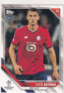 2022-23 TOPPS CHAMPIONS LEAGUE RC SVEN BOTMAN LOSC LILLE ROOKIE SOCCER #2357 - Picture 1 of 1