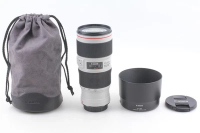 [ Top MINT / Case Hood ] Canon EF 70-200mm f4 L IS II USM Zoom Lens From JAPAN - Image 1 of 4