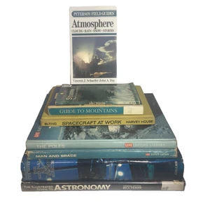 Space Environment Climate Book Lot of 8 Eight 5 Hardcover 3 Paperback Atmosphere - Picture 1 of 24