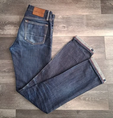 Gustin #27 Heavy American Cone Mills Selvage 16,25 oz. Jeans de mezclilla talla 31x36 Foto 1 de 4