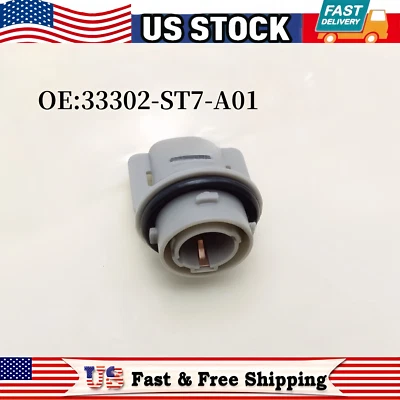 Genuine Honda ACURA Integra 94-2001 33302-ST7-A01 Front Turn Signal Light Socket Foto 1 de 4