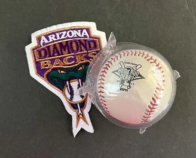 RAWLINGS 2011 ALL STAR GAME MLB OFFICIAL BASEBALL  IN DOME & MLB PATCH COMBO - Image 1 of 4