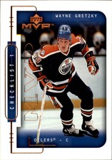 1999-00 Upper Deck MVP Rangers Hockey Card #219 Wayne Gretzky CL