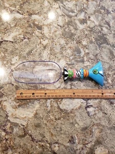 Clear Polycarbonate Plastic Ice Candy Scoop W/Whimsical, Colorful Martini Handle - Picture 1 of 7