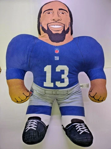 NFLPA Forever NY Giants Odell Beckham Jr #13 Football Plush Stuffed Figure 22" Cover