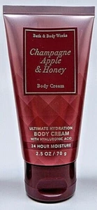 BATH & BODY WORKS CHAMPAGNE APPLE & HONEY ULTIMATE HYDRATION BODY CREAM 2.5oz - Picture 1 of 5