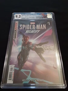 Gameverse Spiderman: Velocity 1, CUSTOM LABEL, CGC 9.2 - Picture 1 of 12