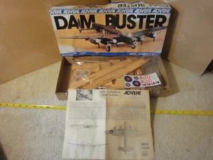 Vintage Advent Avro Lancaster, 1/72 Dam Buster Bomber Modellflugzeug Kit. NOS - Bild 1 von 5