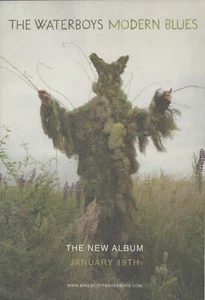 THE WATERBOYS MODERN BLUES Jan 19 2015 Mike Scott Advertisement 9X12 Ephemera - Picture 1 of 2
