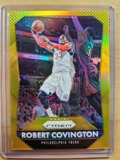 2015-16 Panini Prizm Robert Covington #49 Gold Prizm 10/10 76ERS