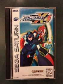 Mega Man X4 - Sega Saturn - Complete CiB - NTSC 