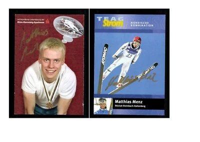 12 Autogrammkarten Nordische Kombination Original Signiert  ## K 1105 - Bild 1 von 4