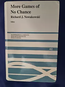Weitere Spiele ohne Glück Buch Richard J Nowakowski Universität Cambridge Hardcover - Bild 1 von 2