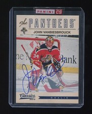 2012-13 Panini Classics Signatures AUTO #106 John Vanbiesbrouck - Uncirculated