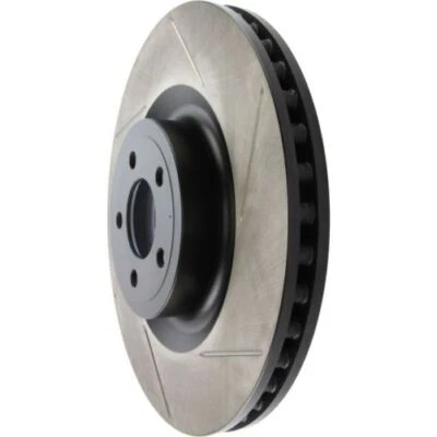 Rotores de freno de disco ranurados deportivos Stoptech 126.61116SL para Ford Mustang 2015-2022 Foto 1 de 3