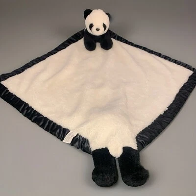 My Banky Panda Bear Blanket Lovey Plush 28” HTF Rare Black White Crazy Mountain - Image 1 of 4