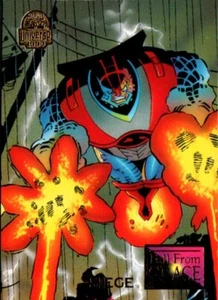 1994 Fleer MARVEL UNIVERSE Fall From Grace #65 Siege - Picture 1 of 1