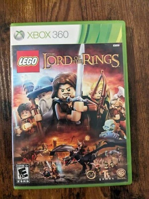Lego Lord Of The Rings - Xbox 360 with Rare Bonus DVD LOTR Movie Complete CIB - Image 1 of 4
