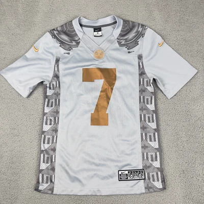 Camiseta de fútbol Nike Super Bowl 49 XLIX para hombre pequeña Desert Journey gris #7 Foto 1 de 4