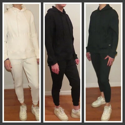 Ladies Ex F&F  100% Cotton Lounge Set / Tracksuit  Size  8 10 12 14 16 - Image 1 of 4