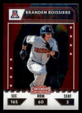 2021 Panini Elite Extra Edition Branden Boissiere College Tickets Optic #CTO-BO