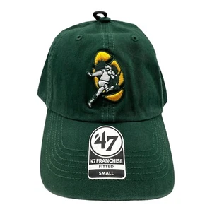 Green Bay Packers '47 Franchise Legacy Throwback Logo NFL Fitted Hat Cap Sz S - Picture 1 of 7