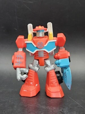 Playskool Heroes Transformers Rescue Bots HEATWAVE 3.5" Figure LOOSE Hasbro - Image 1 of 4