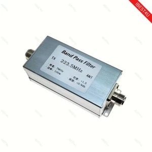 223.5MHz Center 7Mhz Band Pass Filter BPF  Receiving Sensitivity 100W 0.9bd - Picture 1 of 11
