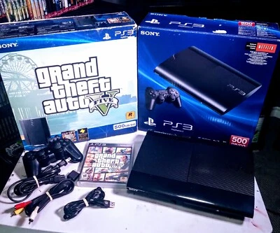 PS3 Grand Theft Auto 5 Edition rare Los Santos variant - Image 1 of 2