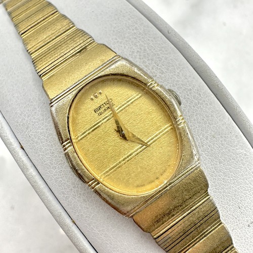 Seiko Watch Women 13mm Silver Dial Silver Tone Oval 1320-5140 New