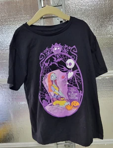 Disney The Night Before Christmas Kinder T-Shirt - 7/8 - schwarz - Bild 1 von 4