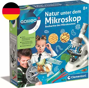 Clementoni Galileo Lab – Natur Unter Dem Mikroskop, Mikroskop Für Kinder, Biolog - Bild 1 von 12