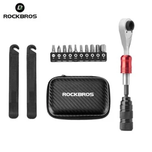 ROCKBROS Bicycle Bike Repair Tool Set Maintenance Spanner Wrench Tire Lever - Picture 1 of 10