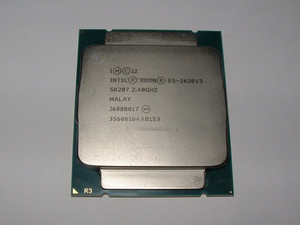Matched Pair _ Intel Xeon E5-2620 v3 2.4 GHz 6-Core LGA 2011-3 Processor _ SR207 - Image 1 of 1
