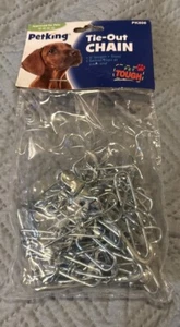 Pet King Schnürkette 6 'Länge Stahl drehbare Clips an jedem Ende - Bild 1 von 1