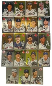 2023 Topps Chrome Platinum Anniversary Boston Red Sox 19 Card Team Base Set - Picture 1 of 1
