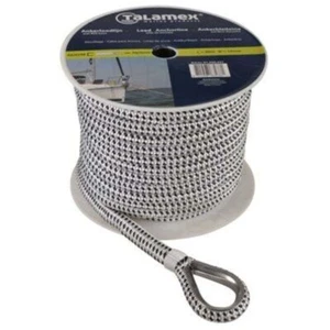 Ankerleine 10mm 30m Festmacher Tauwerk Seil geflochten Bleikern Niro Kausche - Bild 1 von 1